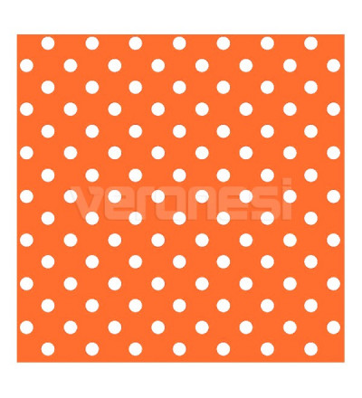 Papel C/lunares Naranja