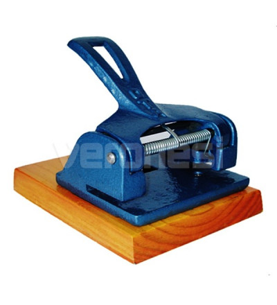 Perforadora Grande Base De Madera