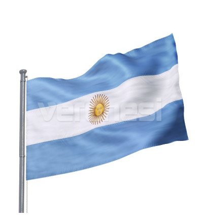 Bandera Flameo Arg. Con Sol 90x200