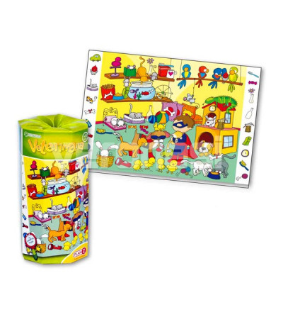 Puzzle Jugando A La Veterinaria