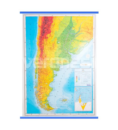 Mapa Fis./pol. Argentina