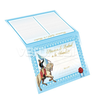 Porta Foto Promesa Bandera