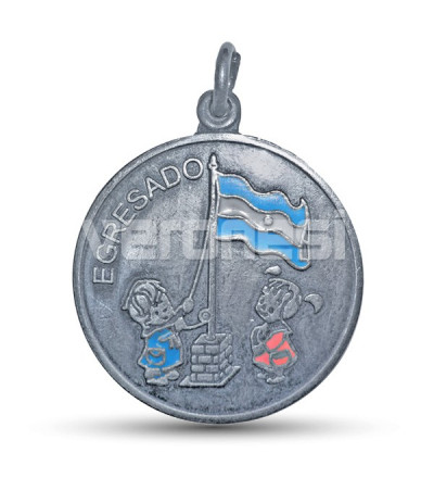 Medalla P.v. Jardin Nenes C/bandera