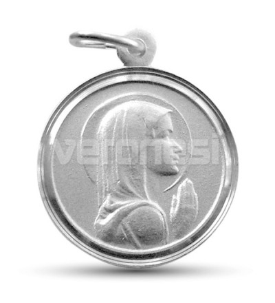 Medalla Alpaca Virgen Niña