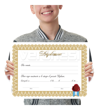 Diploma Terminacion Estudio Grande