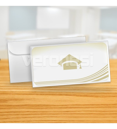 Sobre De Egresado Dorado