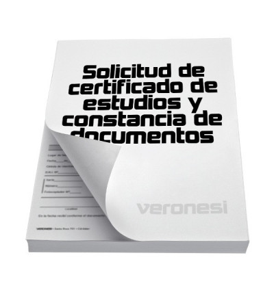 Solicitud Certificado Estudio F.866 X 50