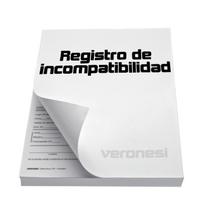 Regimen De Incompatibilidad F. 4 X 50