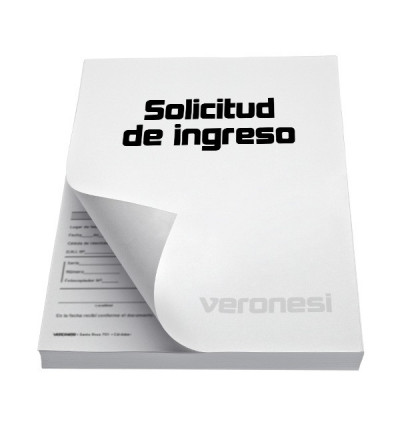 Solicitud Ingreso F.858 A X 50