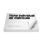 Ficha Individual Matricula  F.863 X 50