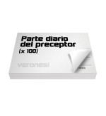 Parte Diario Preceptor 869 E X 100