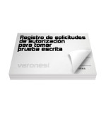 Registro Sol.prueba Escrita F.29 X 50