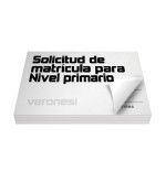 Solicitud Matricula Primario F.195 X 50