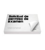 Solicitud Permiso Examen F.889 X 50