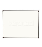Pizarra Blanca 60x80 Cm. Marco Plastico 12mm