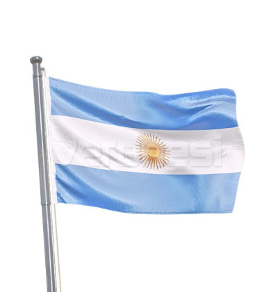 Bandera Flameo Arg. Con Sol 90x144