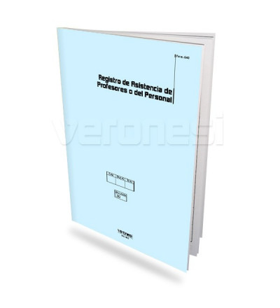 Registro Asistencia Profesor F.840