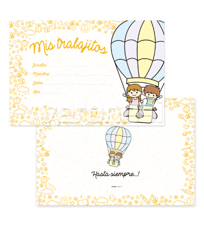 Caratula Globo 25x37 Cm.