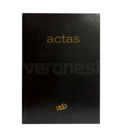 Libro Acta Oficio 4m Negro 2251/a