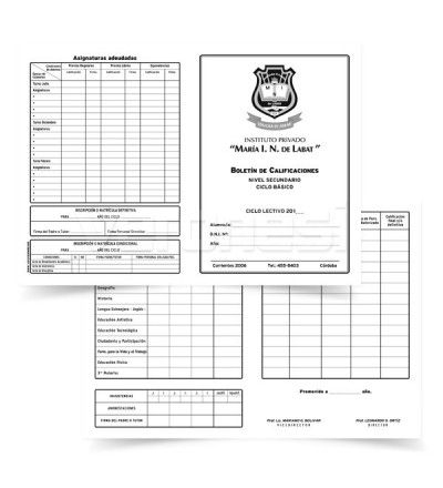 Libretas  Especiales