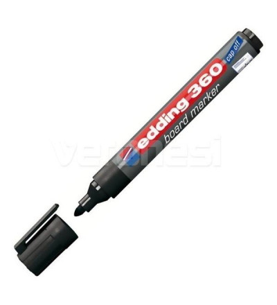 Marcador P/pizarra 360 Negro Edding