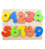 Encastre Letras Madera I 11 Piezas