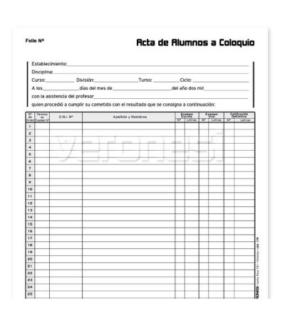 Libro Acta Coloquio F.847
