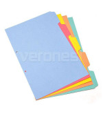 Separadores Colores Surtidos Oficio