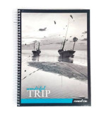 Cuad.ray.t/flexible C/espiral X 84 16x21 Cm.