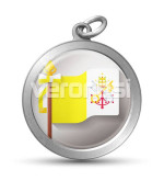 Medalla Resinada Papal 32 Mm