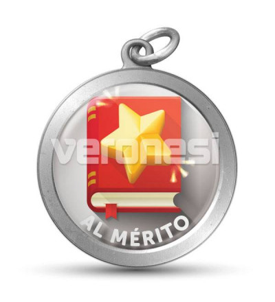 Medalla Resinada Al Merito 32 Mm