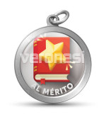 Medalla Resinada Al Merito 32 Mm