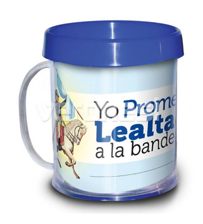 Taza Plastica C/lamina