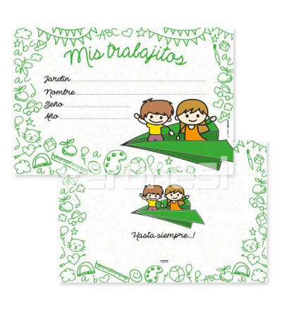 Caratula Avioncito 25x37 Cm.