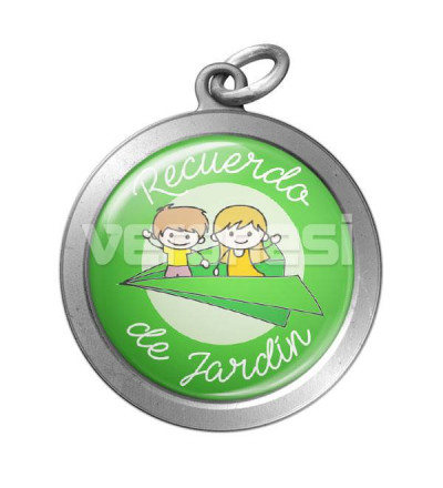 Medalla Resinada Jardin Avioncito