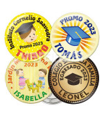 Boton C/prendedor Egresado 4.5 Cm.