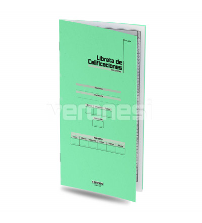 Libreta Profesor Trim. F. 954