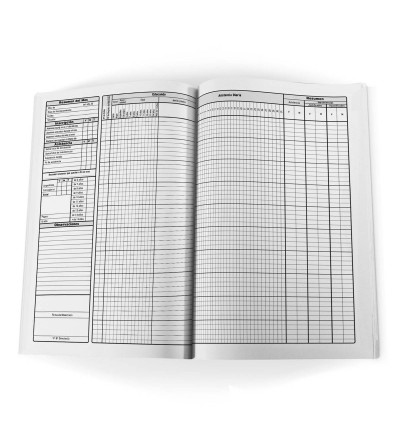 Registro Asistencia Alumno F.844 B