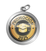 Medalla Resinada Estudio Pergamino 32 Mm