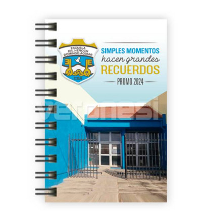 Anotador Personalizado 10 X 15 Cm.