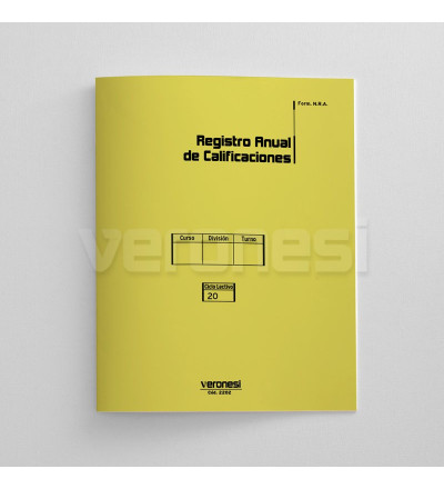 Registro Anual Etapa CB 3er. Año