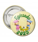 Boton C/prendedor Salita 4.5 Cm.