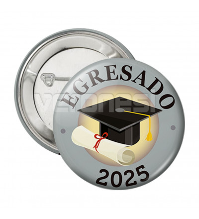 Boton C/prendedor Promo 4.5 Cm.