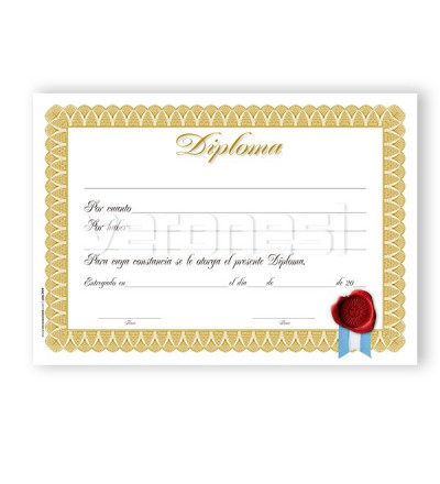 Diploma Terminacion Estudio