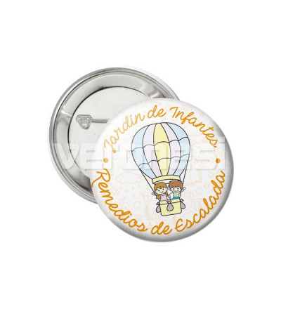 Boton prendedor personalizado Barquito