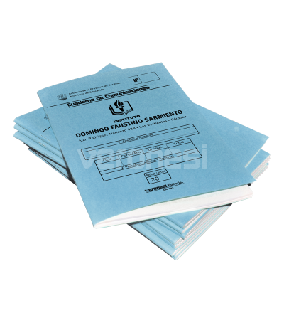 Cuaderno comunicados A4 (tapa simple)