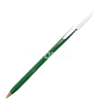 Bolígrafo trazo grueso Verde Bic
