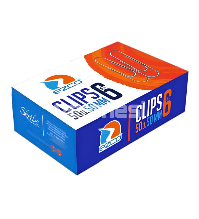 Broches Clips Nº 6 (5 cm) X 50