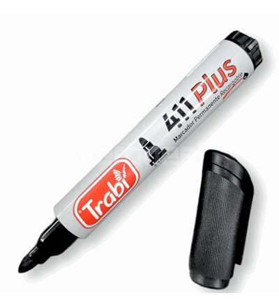 Marcador permanente Negro