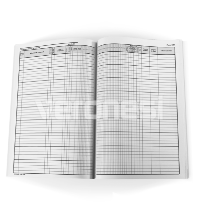 Registro diario del personal